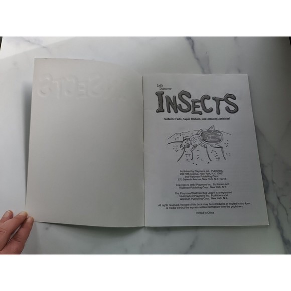 Let's Discover Insects Fantastic Facts, Super Stickers, And Amazing Activities - Picture 2 of 10